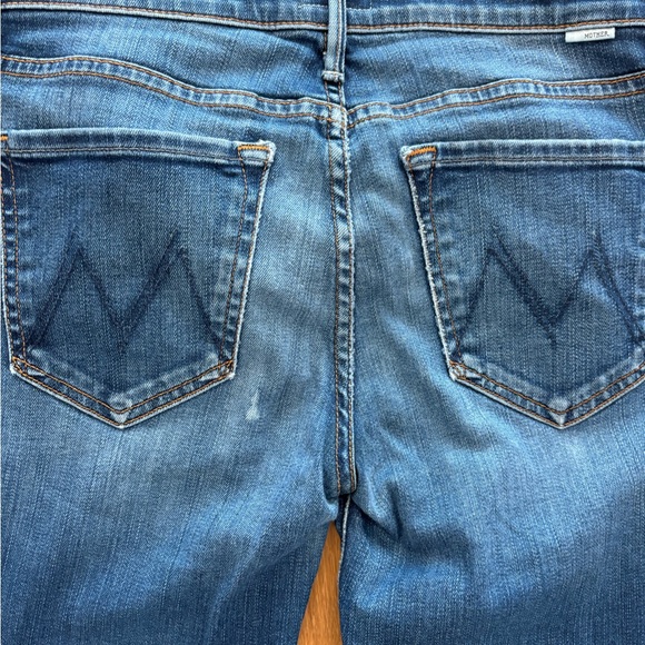 Mother Denim Skinny Jeans Size 26 Blue Mid Rise Stretch - Picture 7 of 7